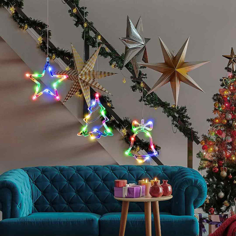 Star window lights christmas deals